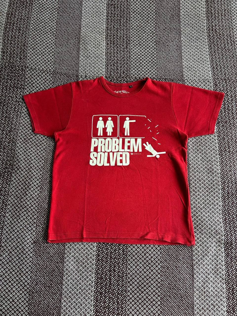 Vintage Vintage Problem Solved Women’s T-shirt Y2K Style Size L / US 10 / IT 46 - 1 Thumbnail