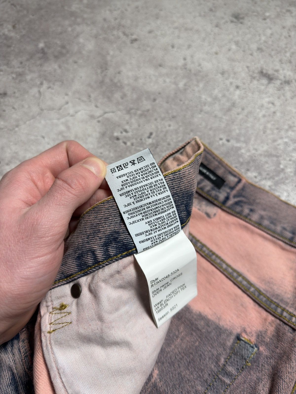 R13 R13 Distressed Slim Jeans Size 24" / US 00 / IT 34 - 10 Thumbnail