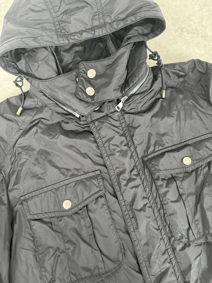 Gucci AW2013 Gucci Black Long Windbreaker Hooded Jacket Size US M / EU 48-50 / 2 - 9 Thumbnail
