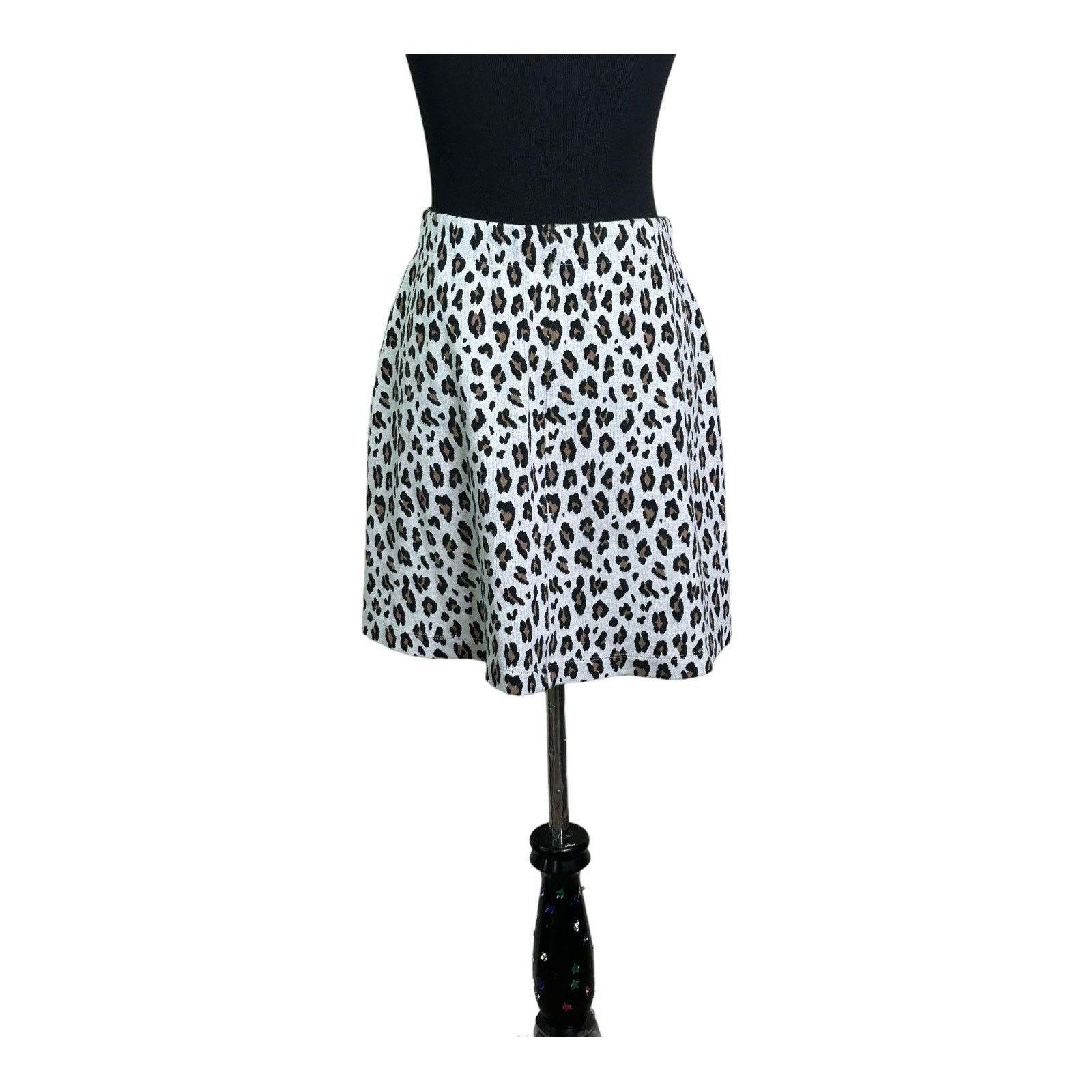 Loft Loft animal print pull on mini skirt size SP Size 28" / US 6 / IT 42 - 6 Thumbnail