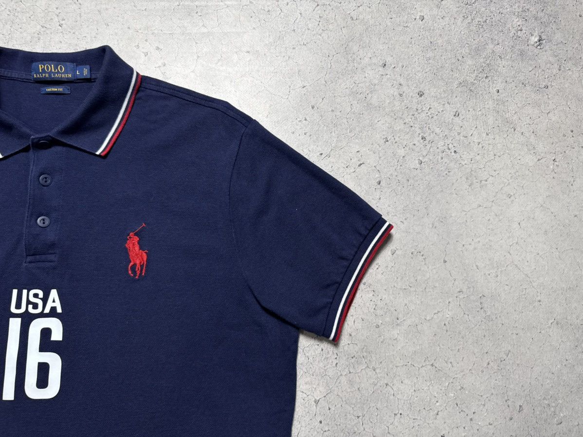 Polo Ralph Lauren Polo Ralph Lauren USA #16 Vintage Chief Keef Polo Shirt PRL Size US L / EU 52-54 / 3 - 2 Thumbnail