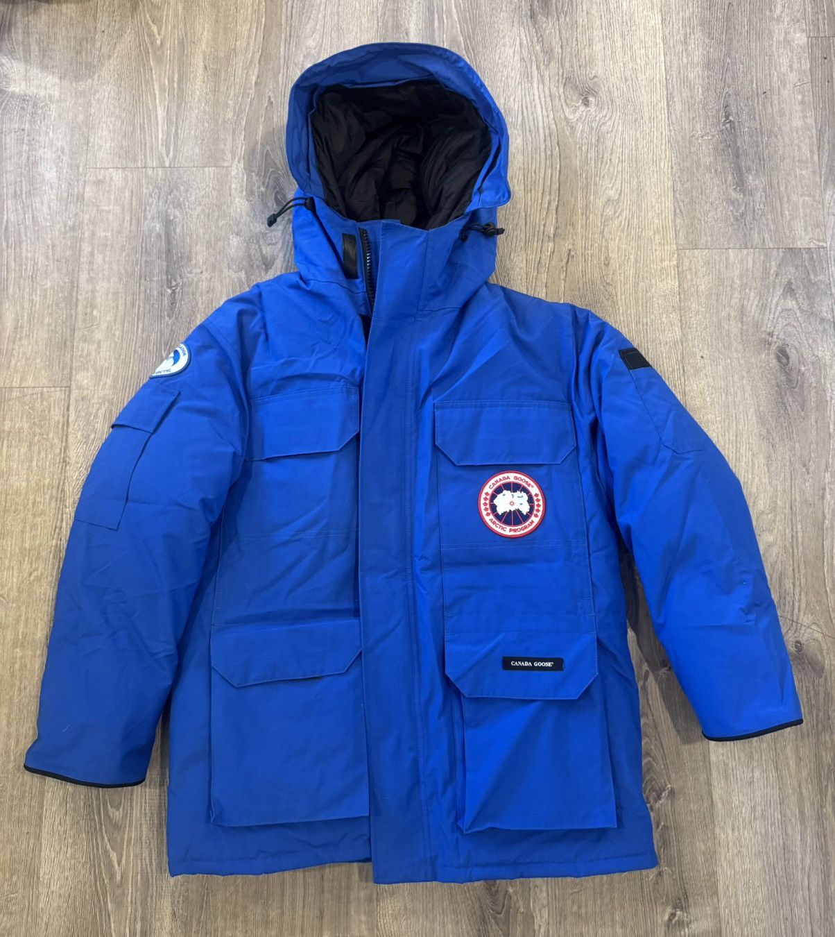 Canada Goose Canada Goose Blue Expedition Parka PBI Heritage Size US S / EU 44-46 / 1 - 1 Thumbnail