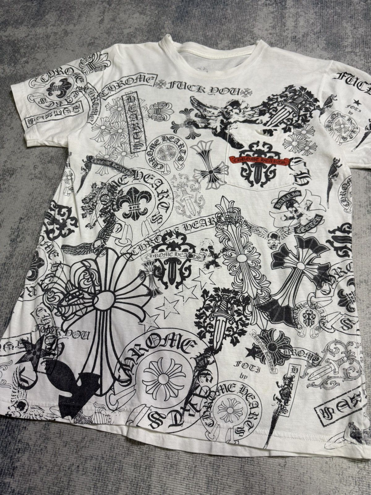 Chrome Hearts RARE! AOP MULTI LOGO Chrome Hearts Size US M / EU 48-50 / 2 - 5 Thumbnail