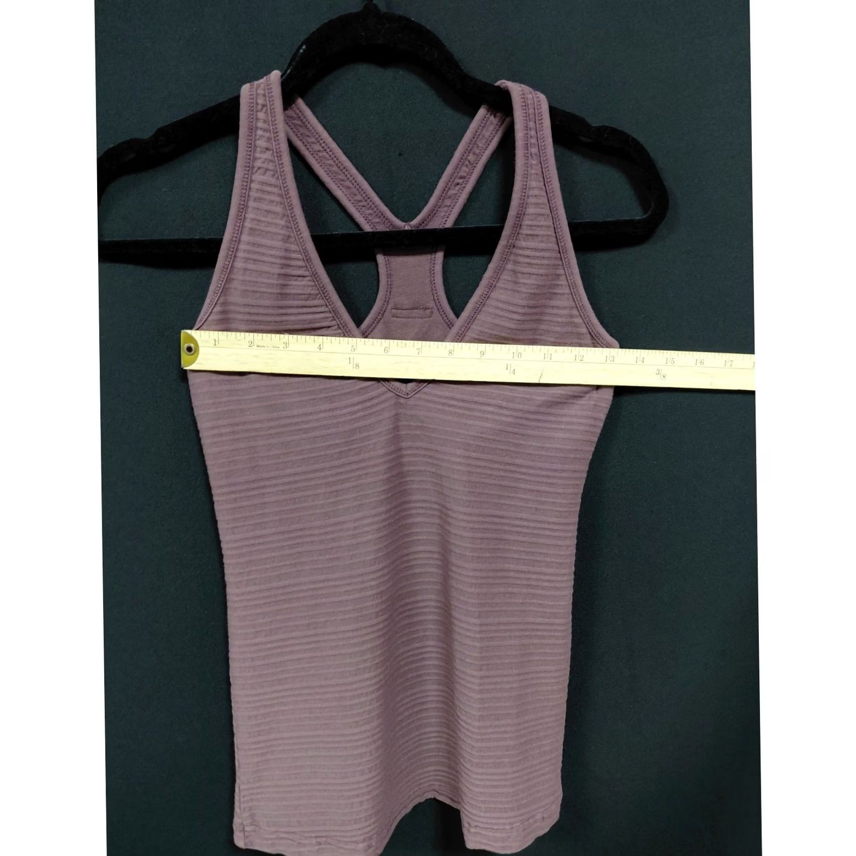 Hard Tail HARD TAIL FOREVER Tank Top Purple Solid Knit Sleeveless Size M Cotton Spandex Women Size M / US 6-8 / IT 42-44 - 5 Thumbnail