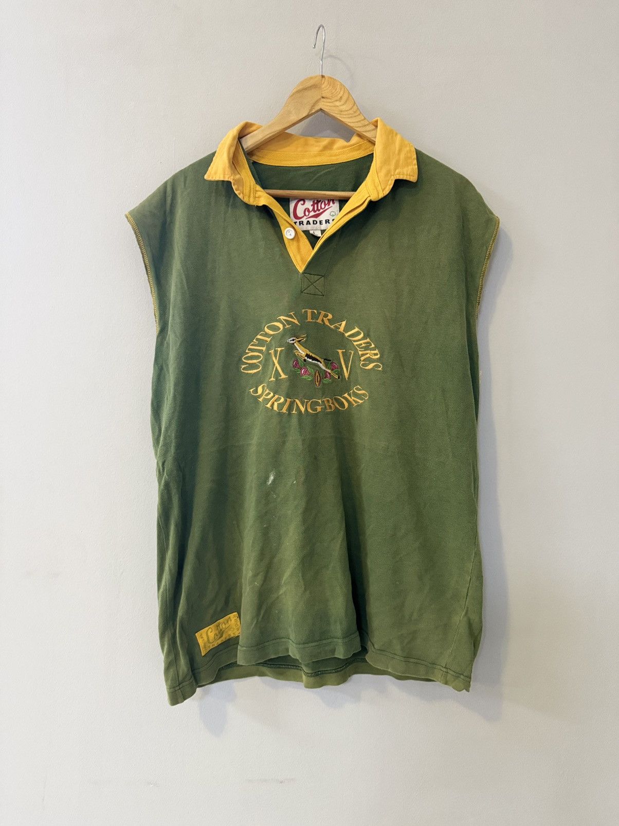 Cotton Traders South Africa Rugby Jersey Vintage Cotton Traders Tank Top Size US L / EU 52-54 / 3 - 1 Thumbnail