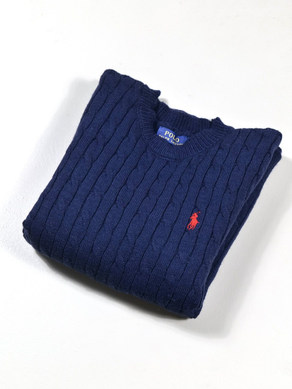 Polo Ralph Lauren Ralph Lauren Cable Knit Sweater navy blue Size US M / EU 48-50 / 2 - 5 Thumbnail