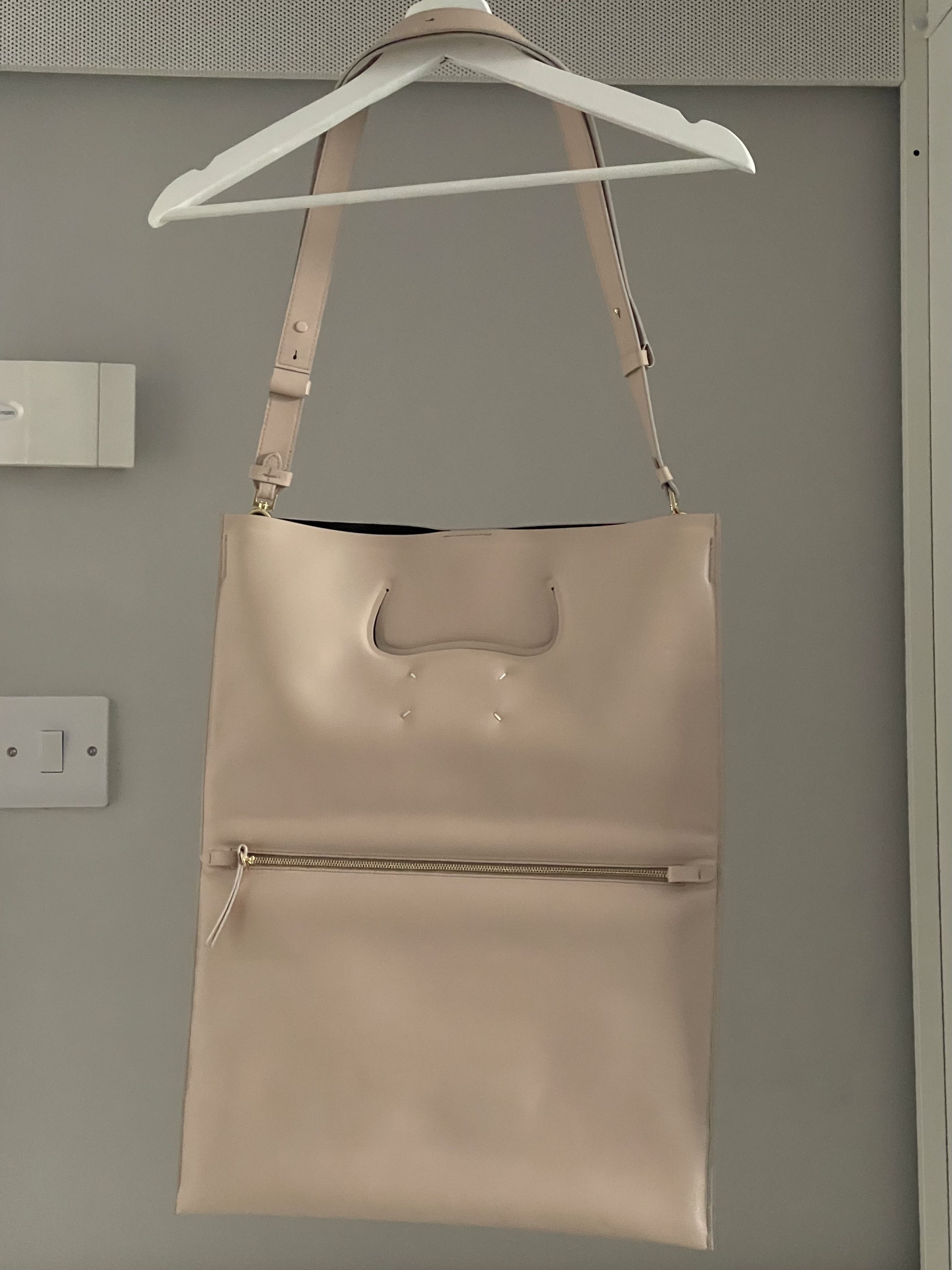 Maison Margiela Maison Margiela Tabi shopper / tote bag, light beige Size ONE SIZE - 2 Thumbnail