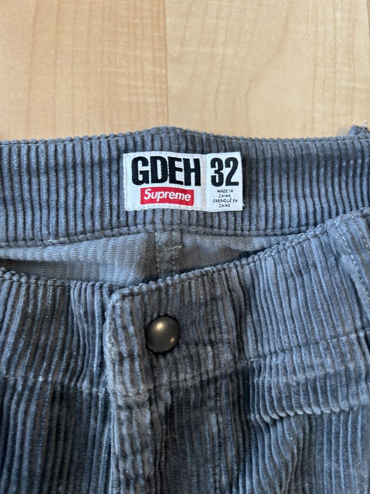 GOODENOUGH × Supreme Men's Supreme Goodenough Corduroy Military Pant Size US 32 / EU 48 - 6 Thumbnail