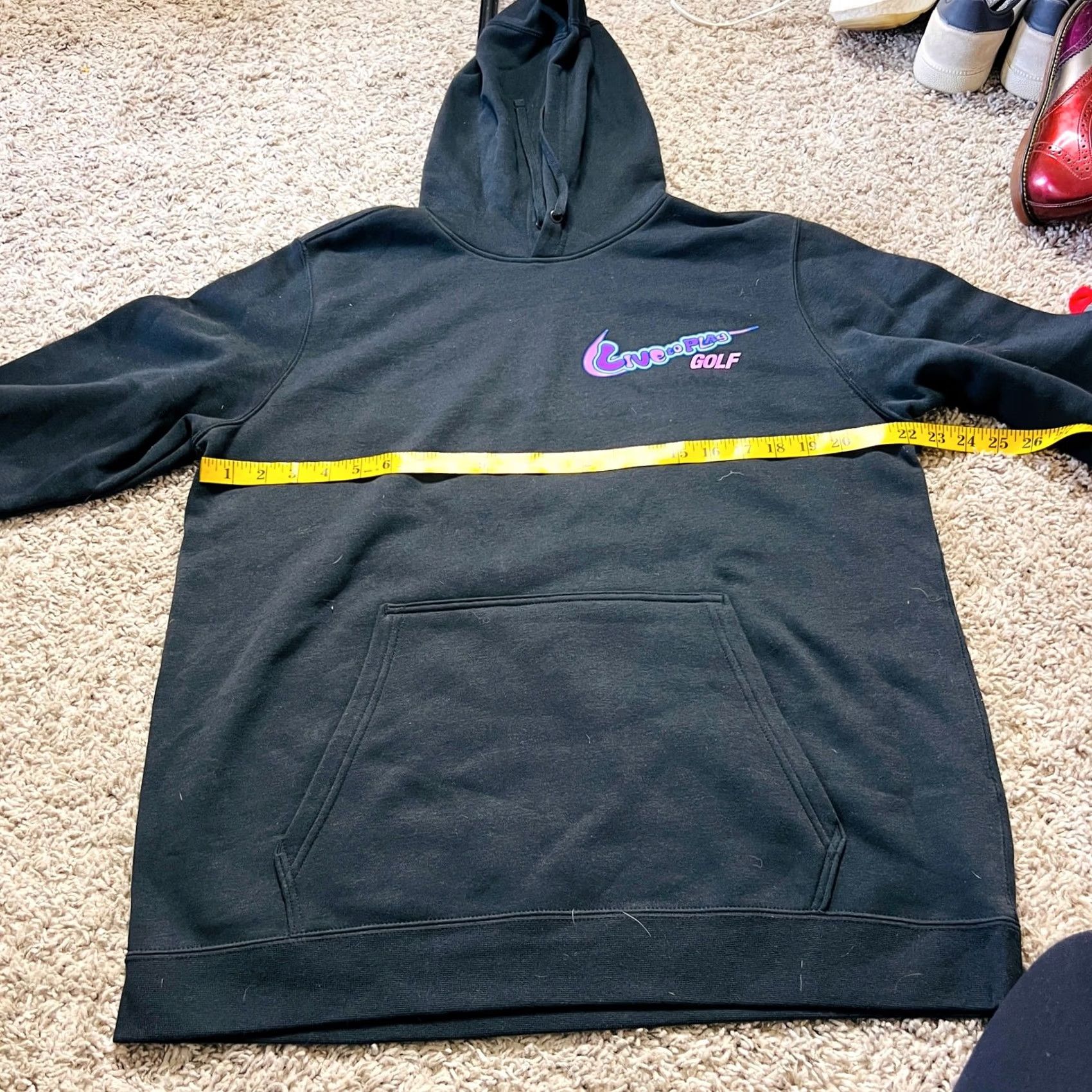 Nike VINTAGE Nike Black Play to Live Golf Hoodie L Mens Size US L / EU 52-54 / 3 - 2 Thumbnail