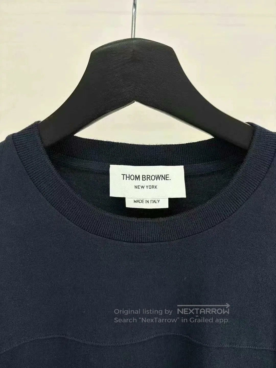 Thom Browne thom browne long sleeve striped t. Size US M / EU 48-50 / 2 - 3 Thumbnail