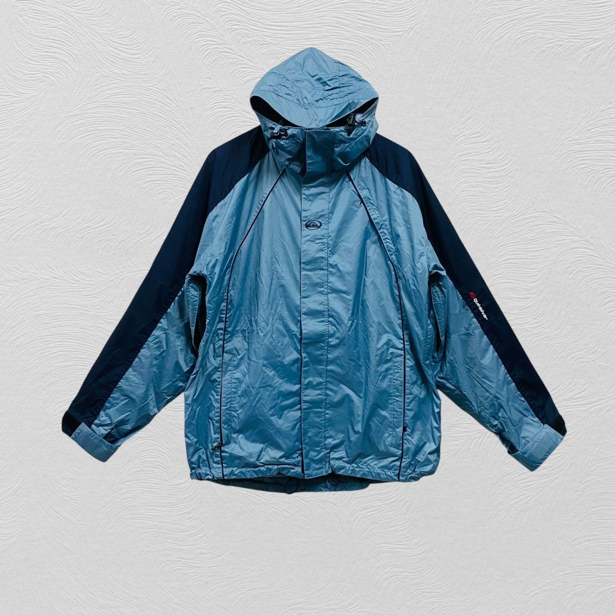 Quiksilver Vintage Y2k Quiksilver Snow hooded jacket Size US XL / EU 56 / 4 - 1 Thumbnail