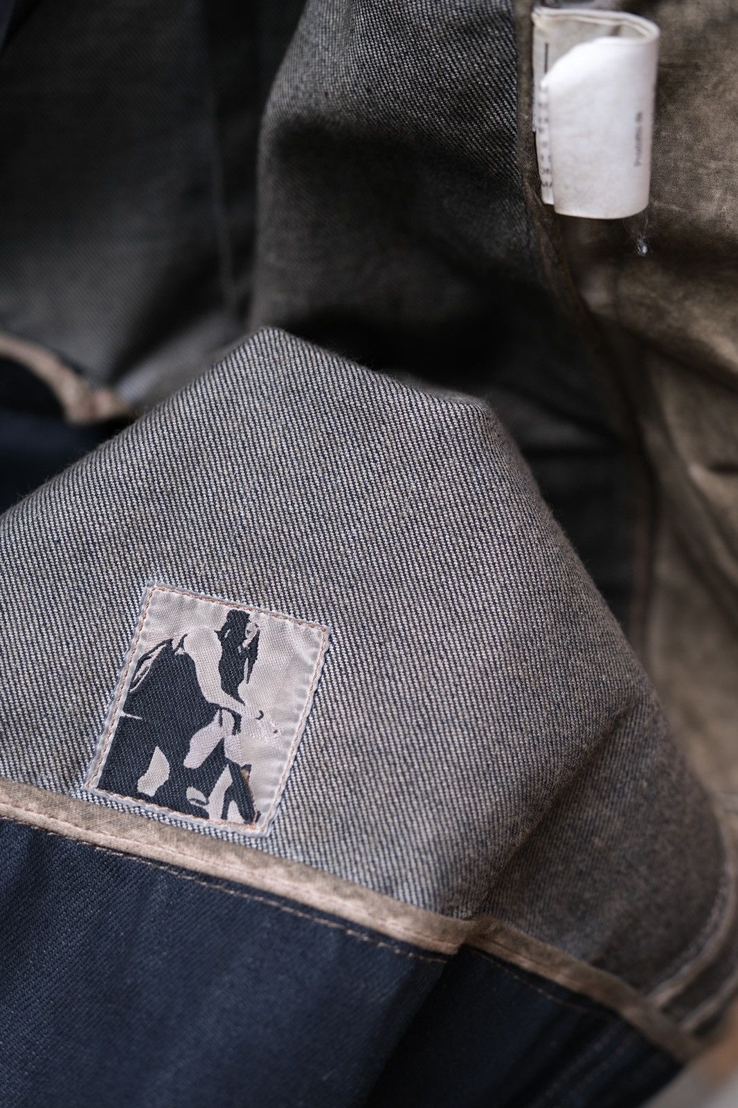 Rick Owens Drkshdw Rick Owens DRKSHDW Waxed Denim Long Vest Size US M / EU 48-50 / 2 - 7 Thumbnail