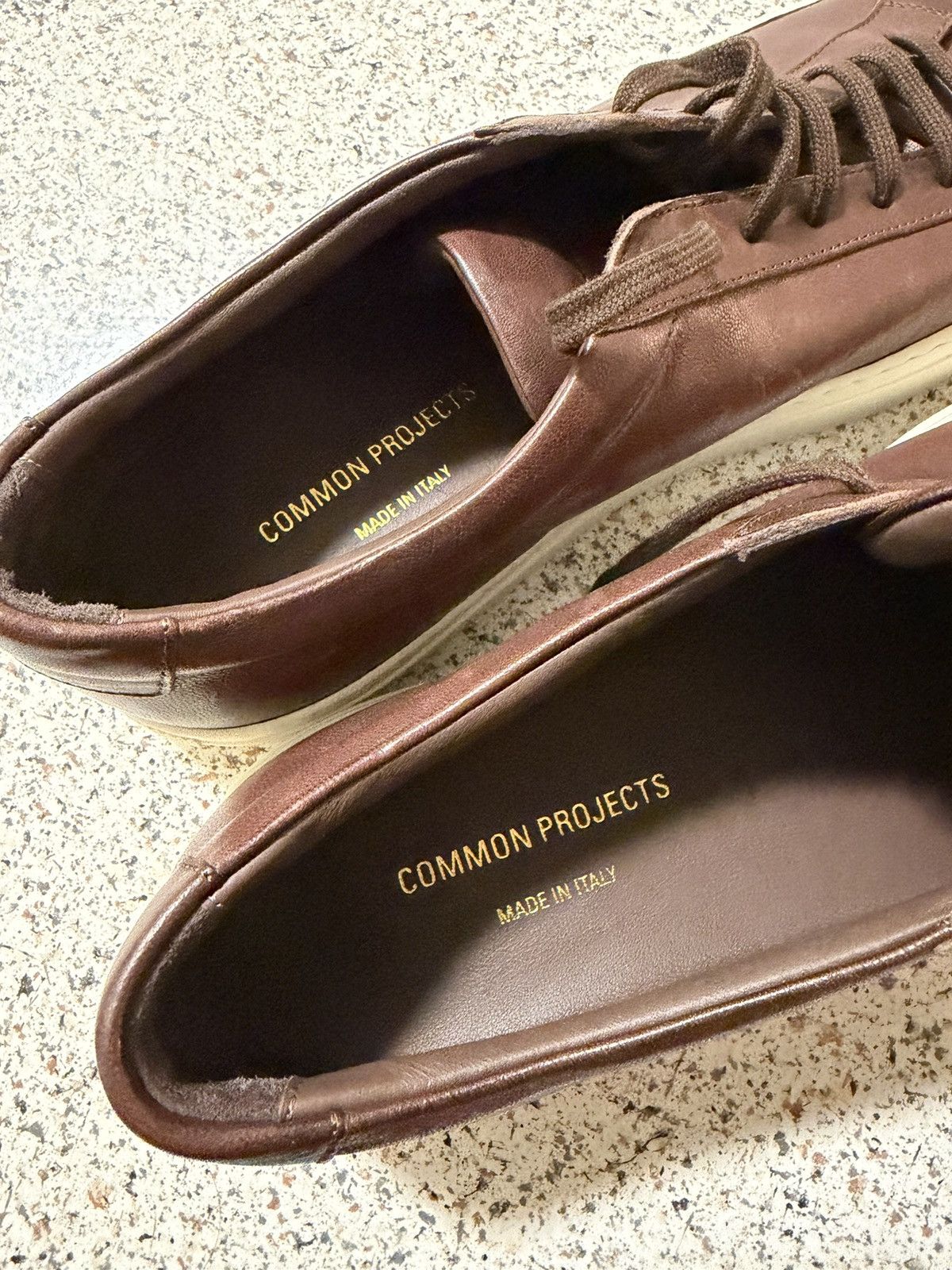 Common Projects Brown Achilles Low Size US 10 / EU 43 - 5 Thumbnail