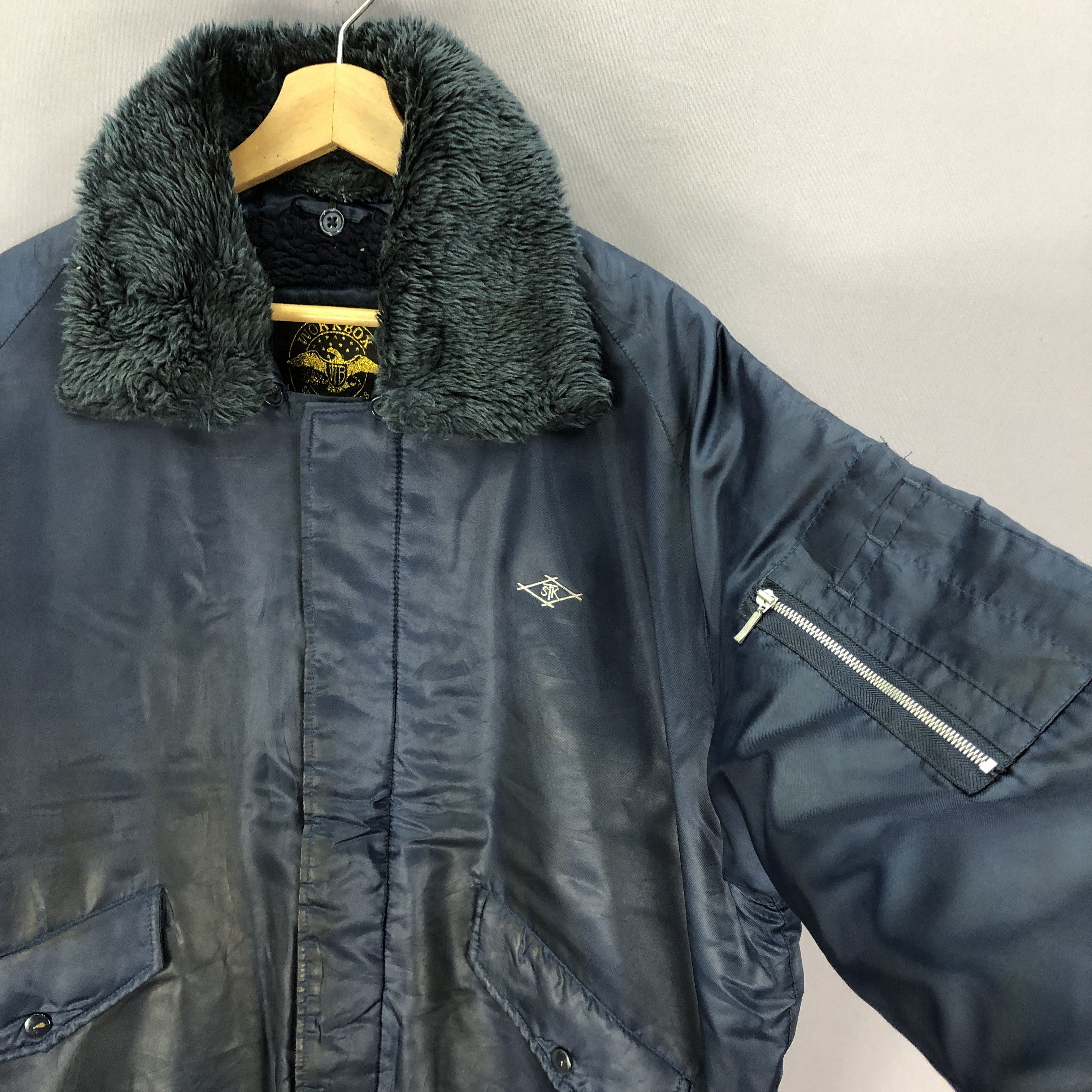 If Six Was Nine × Vintage Vintage Workbox Sporting Goods Jackets Sherpa Lining Size US L / EU 52-54 / 3 - 5 Thumbnail