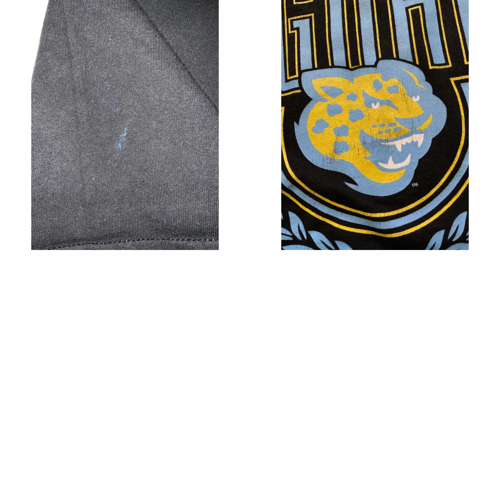 Champion Champion T-Shirt Mens L Black Graphic College HBCU Southern Jaguars University Size US L / EU 52-54 / 3 - 8 Thumbnail
