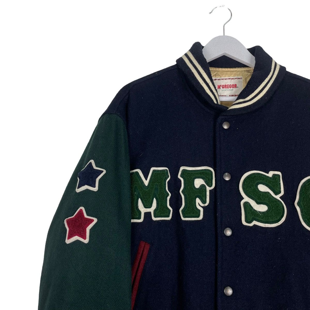 Japanese Brand × McGregor 💥MCGREGOR CITY VARSITY MULTICOLOUR JACKET Size US L / EU 52-54 / 3 - 6 Thumbnail