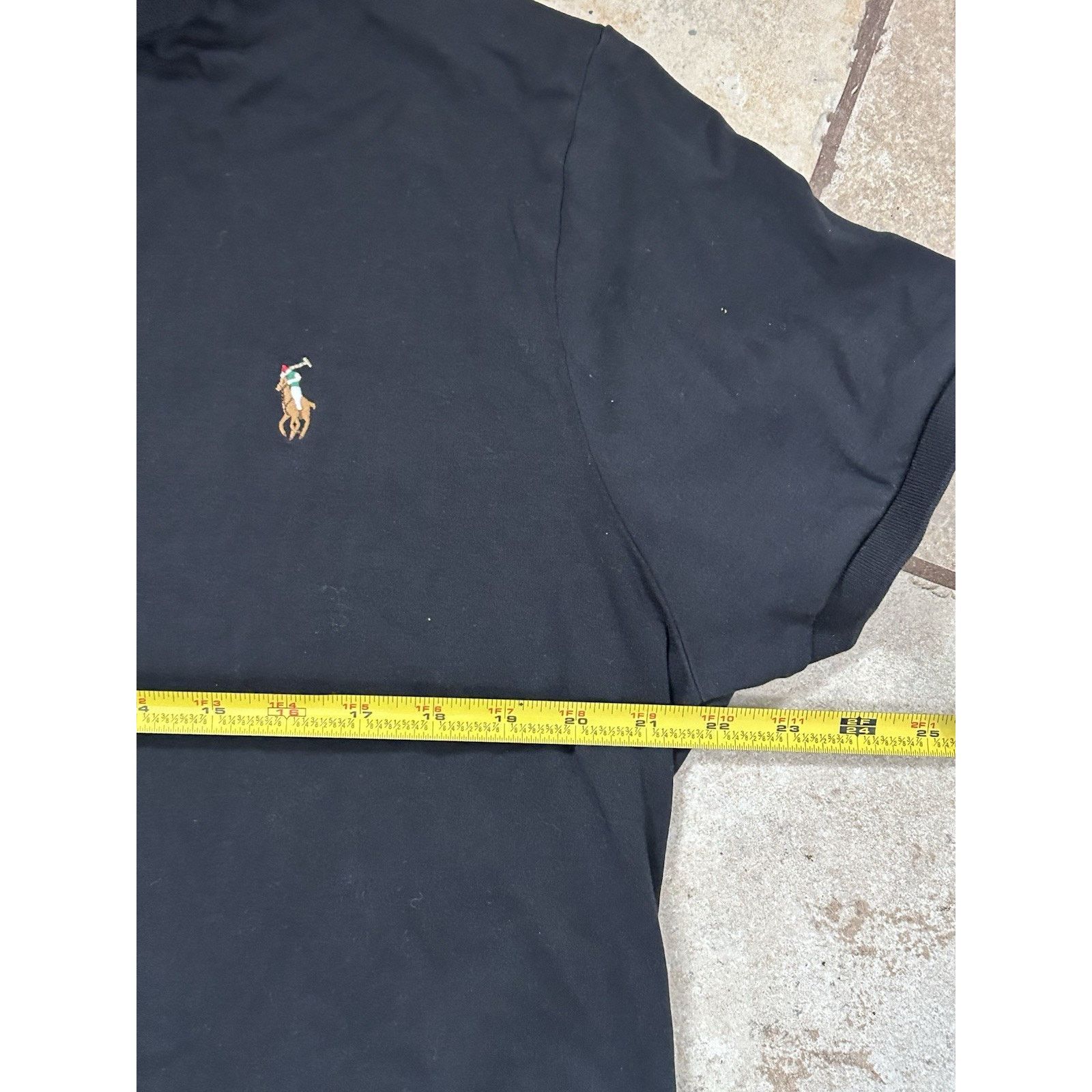 Polo Ralph Lauren polo ralph lauren wmn Polo Shirt Black Xl Colored Pony Logo Size US XL / EU 56 / 4 - 5 Thumbnail
