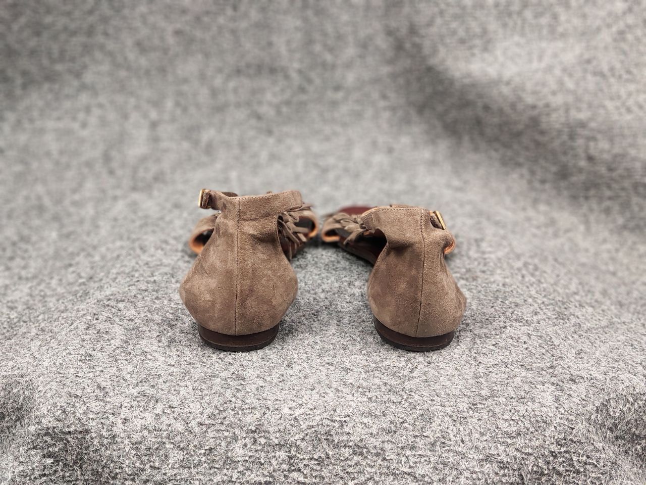 Chip & Pepper Chie Mihara Premium leather sandals without heels Shoes Size US 8.5 / IT 38.5 - 8 Thumbnail