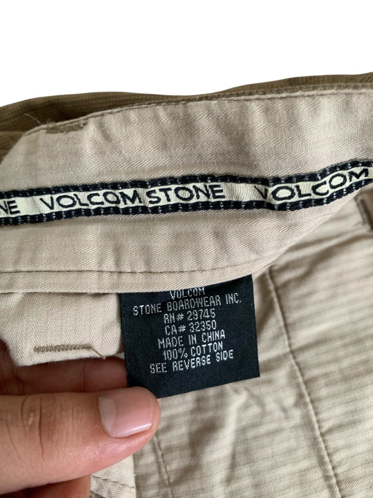 Volcom Vintage Volcom Stone Reguler Chino Pants Size US 32 / EU 48 - 7 Thumbnail