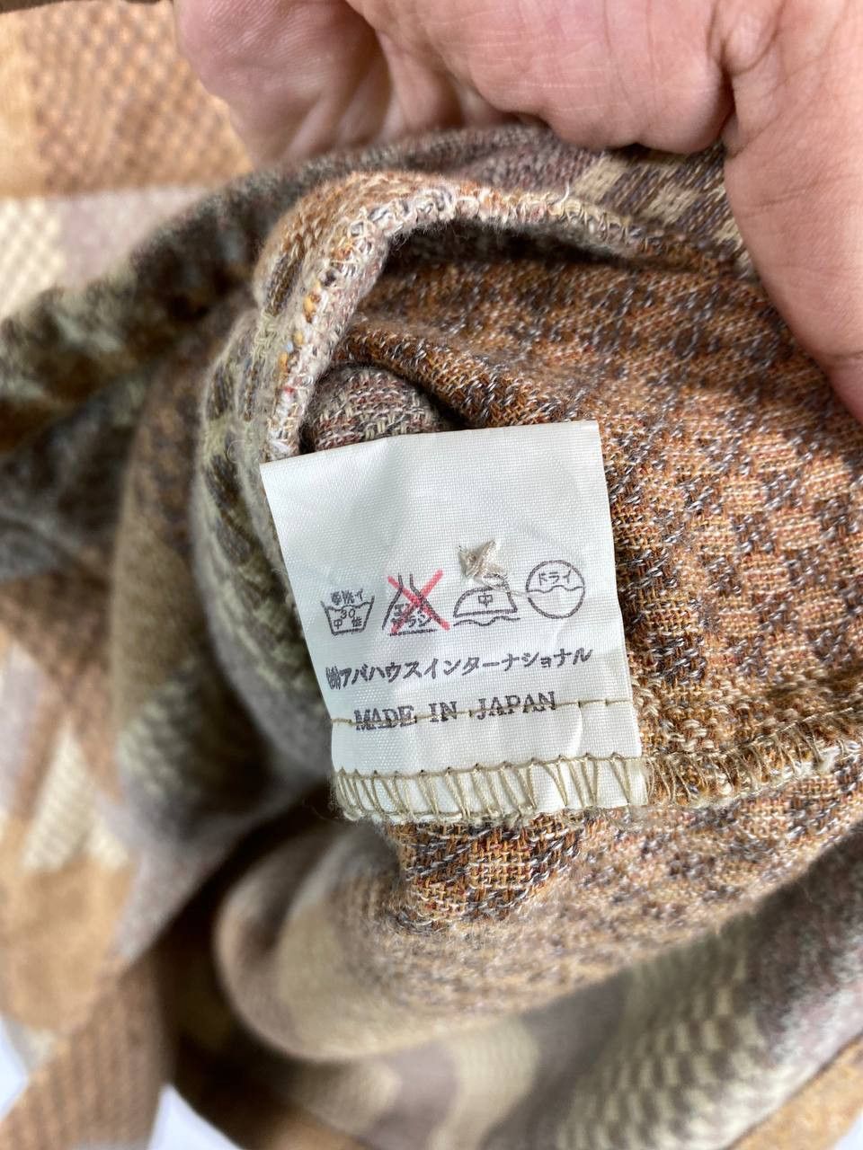 Japanese Brand japanese brand checkered flannel jacket Size US XL / EU 56 / 4 - 5 Thumbnail