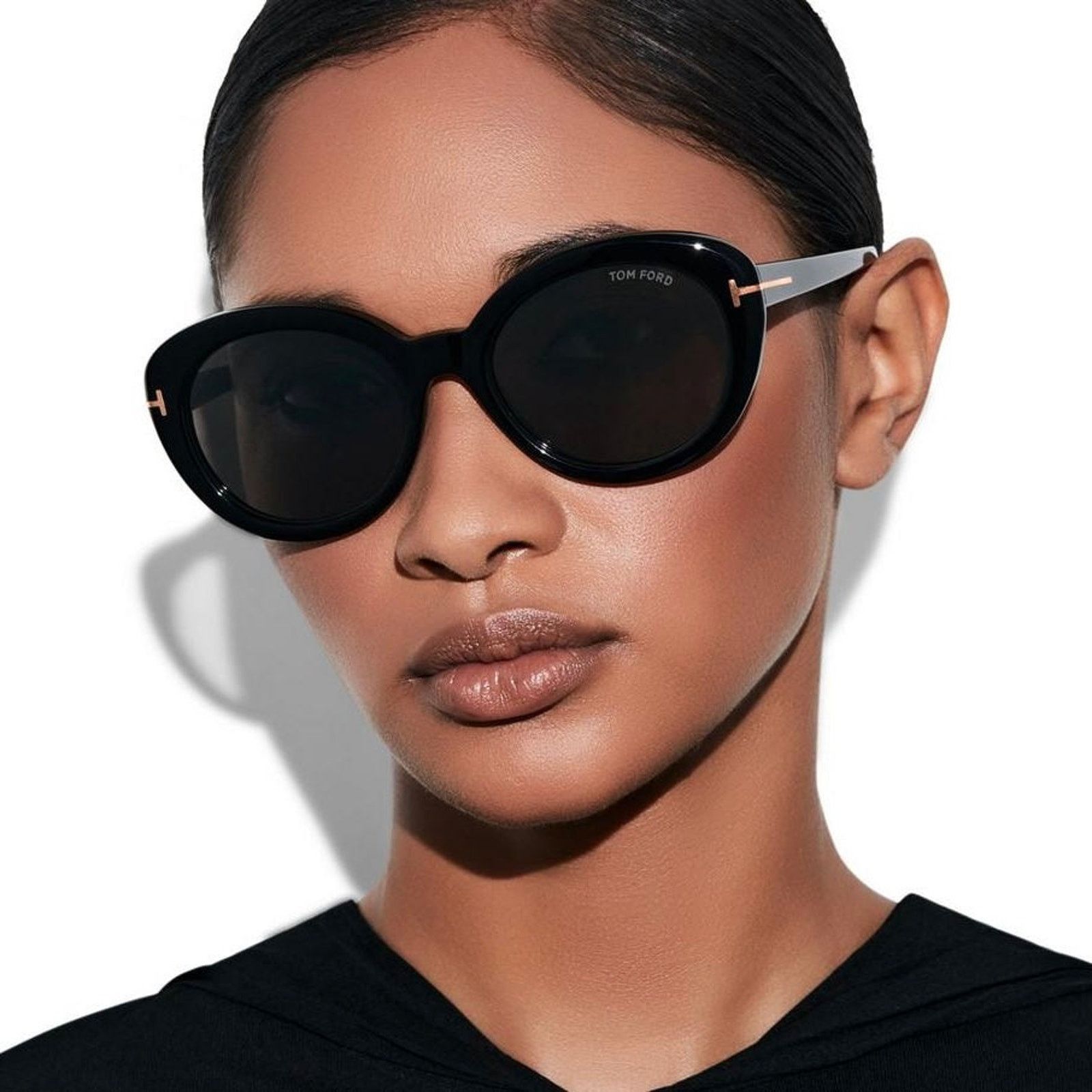 Tom Ford New, TOM FORD Lily-02 Sunglasses TF1009 01A Authentic Size ONE SIZE - 2 Thumbnail