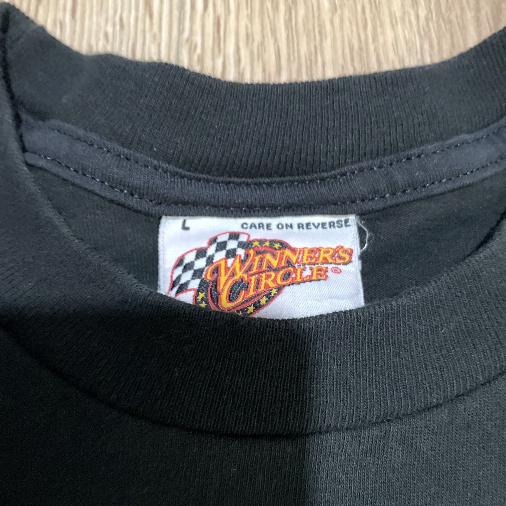 NASCAR VINTAGE Winner's Circle NASCAR T-Shirt Large Black Men’s 2002 Jeff Gordon DestinY Winner's Circle Size US L / EU 52-54 / 3 - 2 Thumbnail