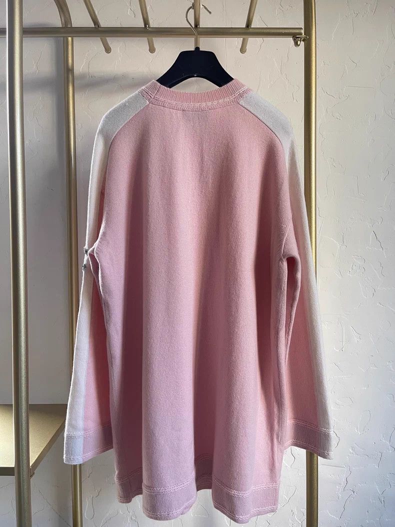 Chanel Chanel 24c pink silhouette sweatshirt Size XXS / US 00 / IT 34 - 2 Thumbnail