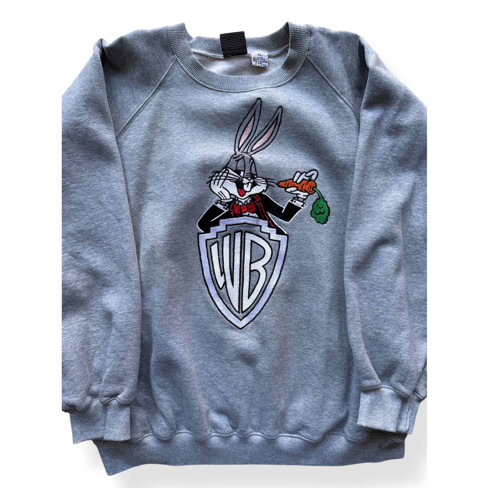 Warner Bros Bugs Bunny WB Crewneck SZ XL Size US XL / EU 56 / 4 - 2 Thumbnail