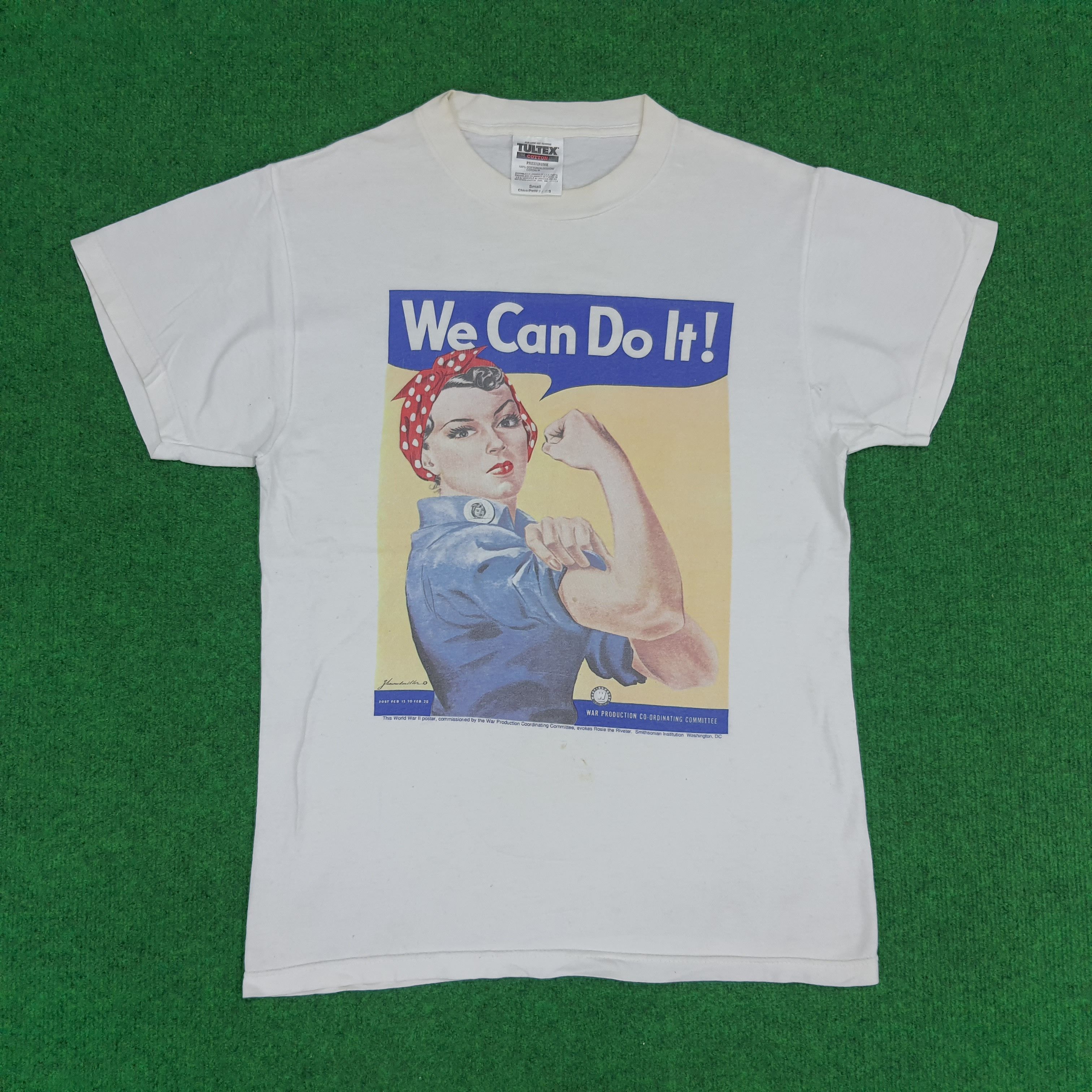 Vintage Vintage Rosie We Can Do It Classic Tees Size US S / EU 44-46 / 1 - 1 Thumbnail