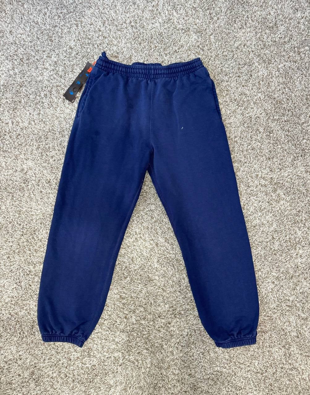 Off-White Off-White Rubber Arrow Sweat Pants Navy Size US 32 / EU 48 - 2 Thumbnail
