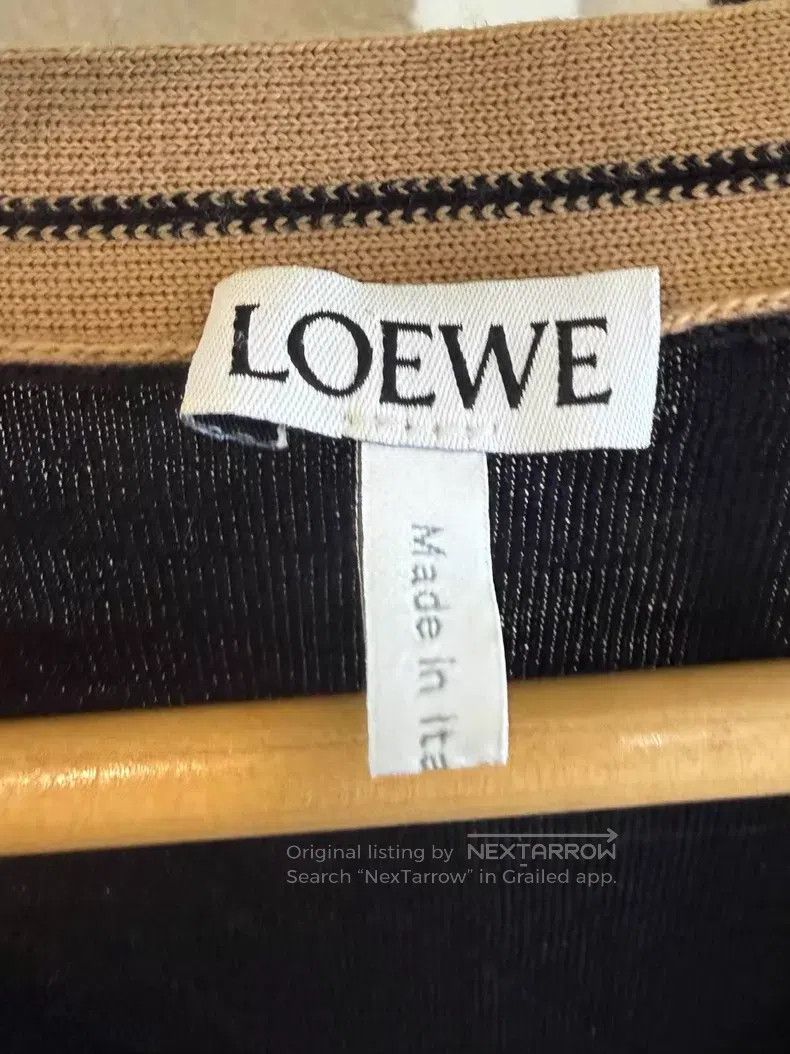 Loewe Loewe Embroidered Logo wool cardigan Size M / US 6-8 / IT 42-44 - 3 Thumbnail