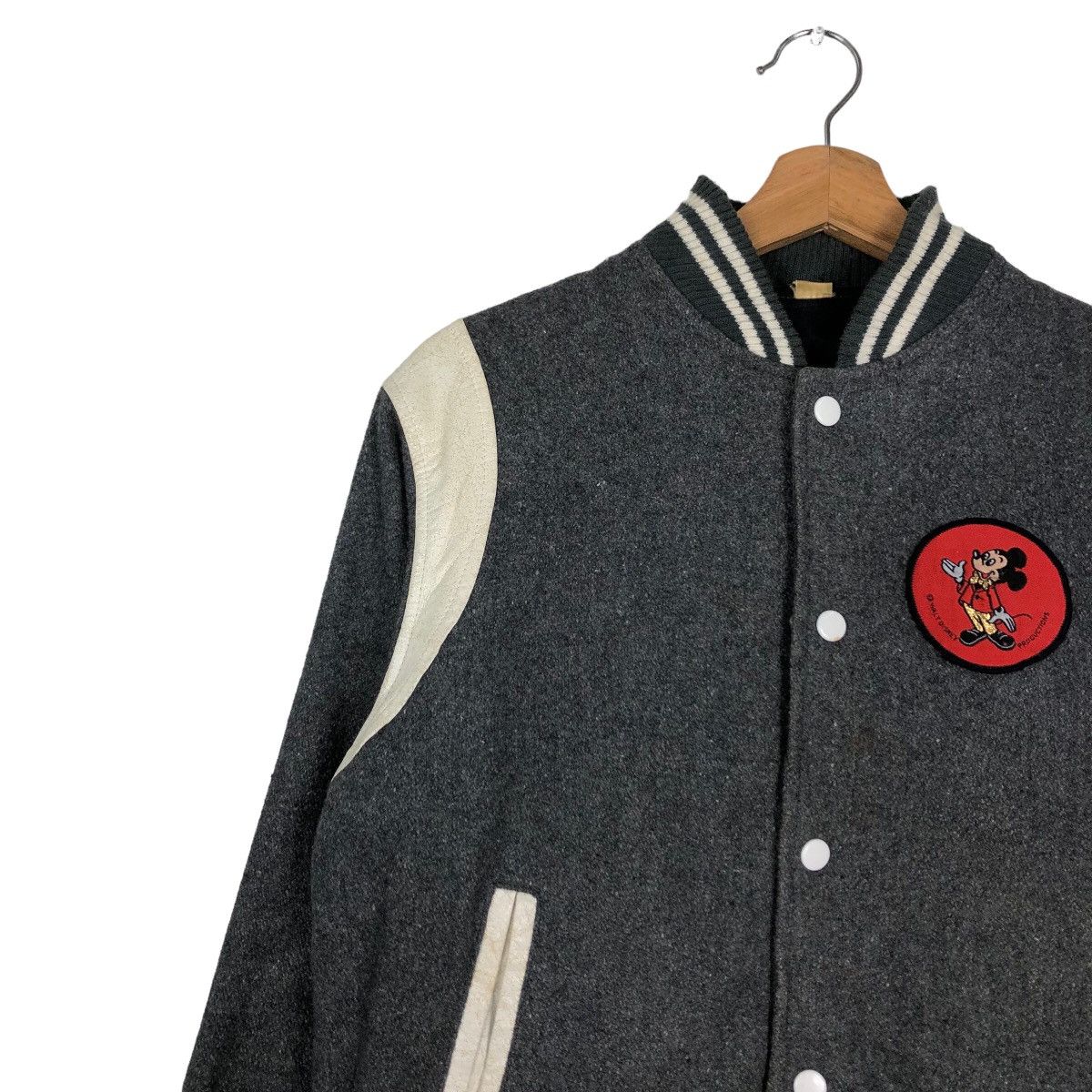 Cartoon Network 🔥Vintage Bombet Jacket Mickey Mouse Walt Disney Big Logo Size US S / EU 44-46 / 1 - 7 Thumbnail