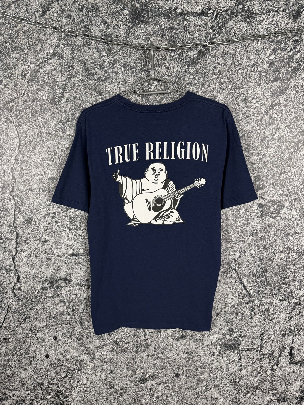 True Religion True Religion Short Sleeve Tee Buddha Craphic Logo Size L Size US L / EU 52-54 / 3 - 9 Thumbnail