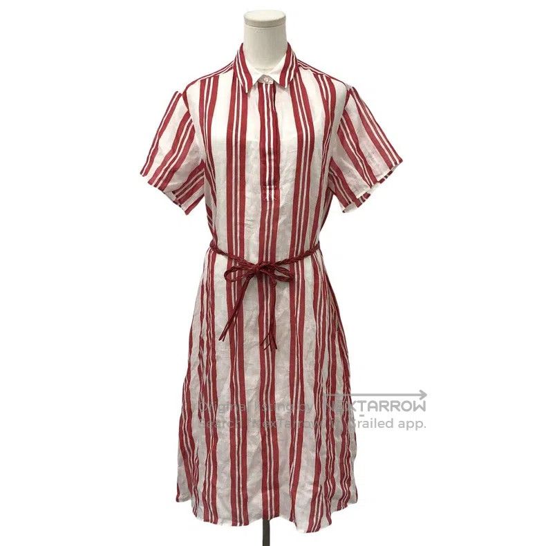 Max Mara Max Mara Striped dress Size M / US 6-8 / IT 42-44 - 1 Thumbnail