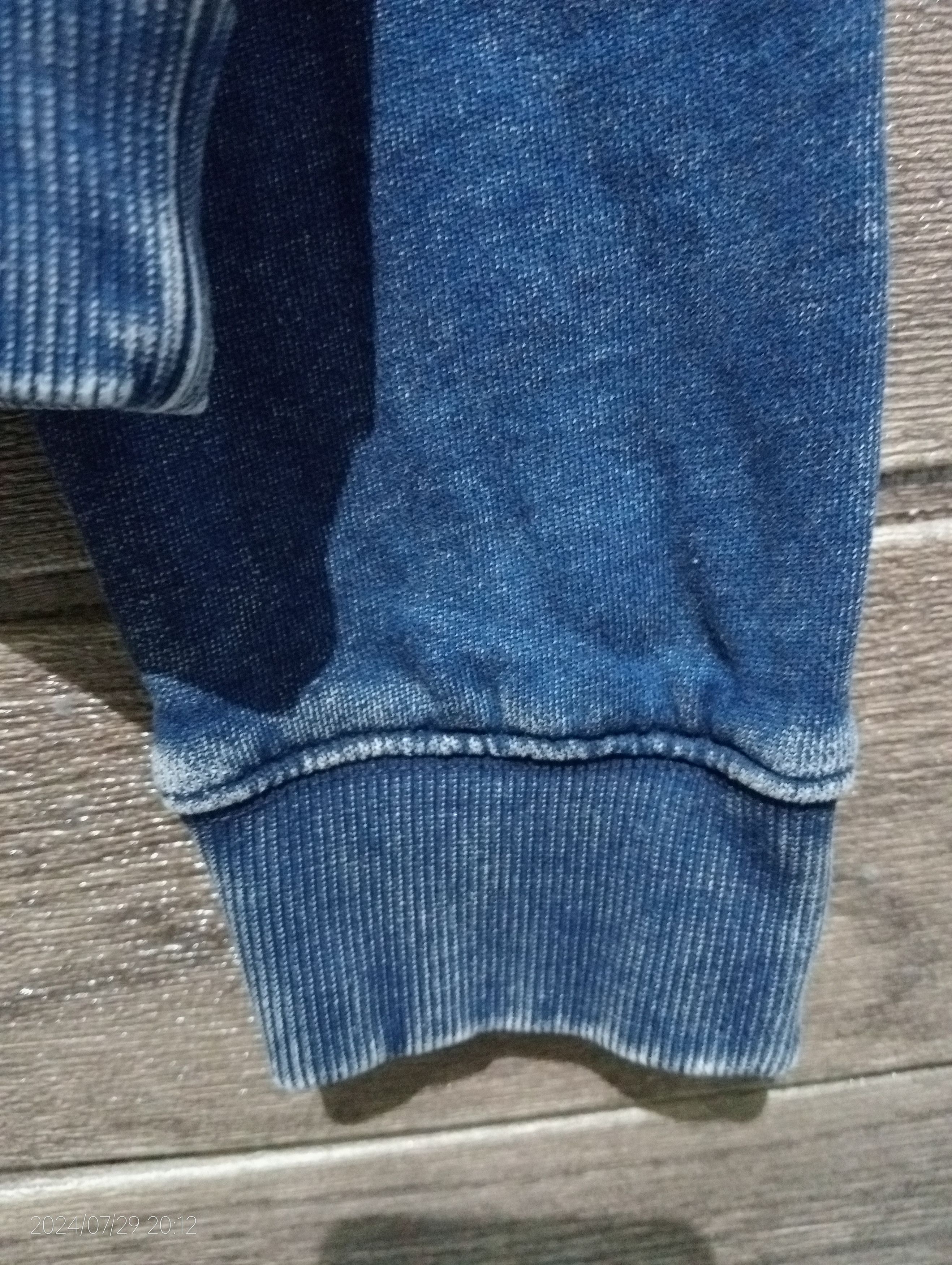 Guess Vintage Guess Regular Fit Denim Crewneck Sweatshirt Size US M / EU 48-50 / 2 - 8 Thumbnail