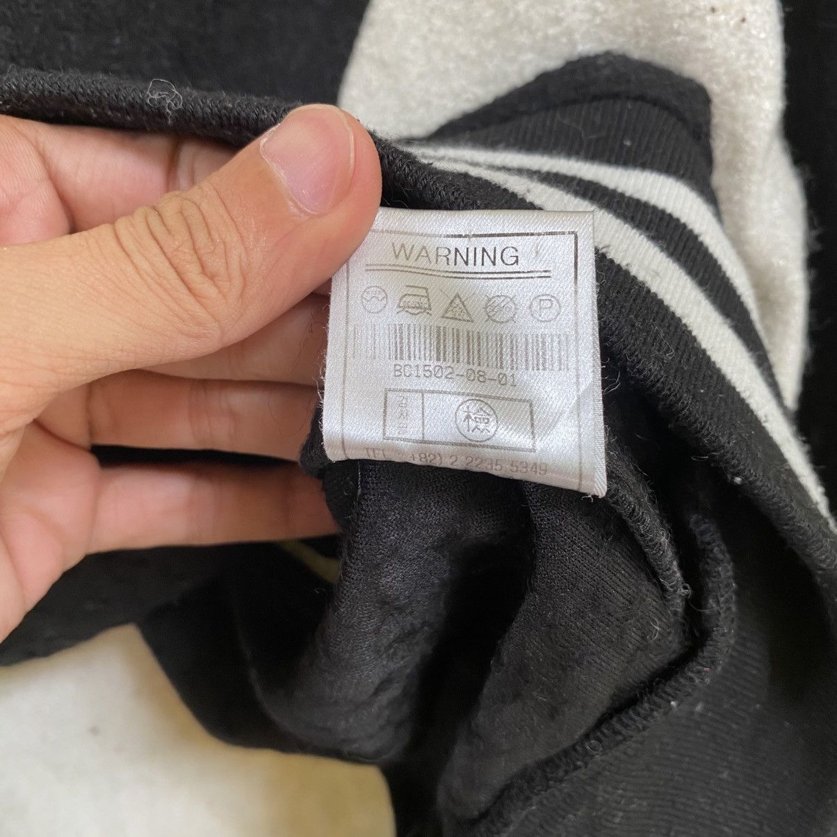 Designer × Japanese Brand 💥 BENJAMINE CADETTE BLACK WHITE WOOL CREWNECK SWEATER Size US M / EU 48-50 / 2 - 8 Thumbnail