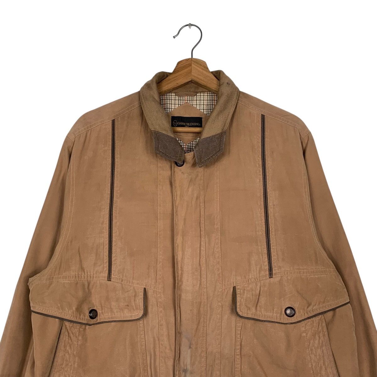 Japanese Brand Japanese Brand Gianni Valentino Bomber Jacket Size US L / EU 52-54 / 3 - 2 Thumbnail