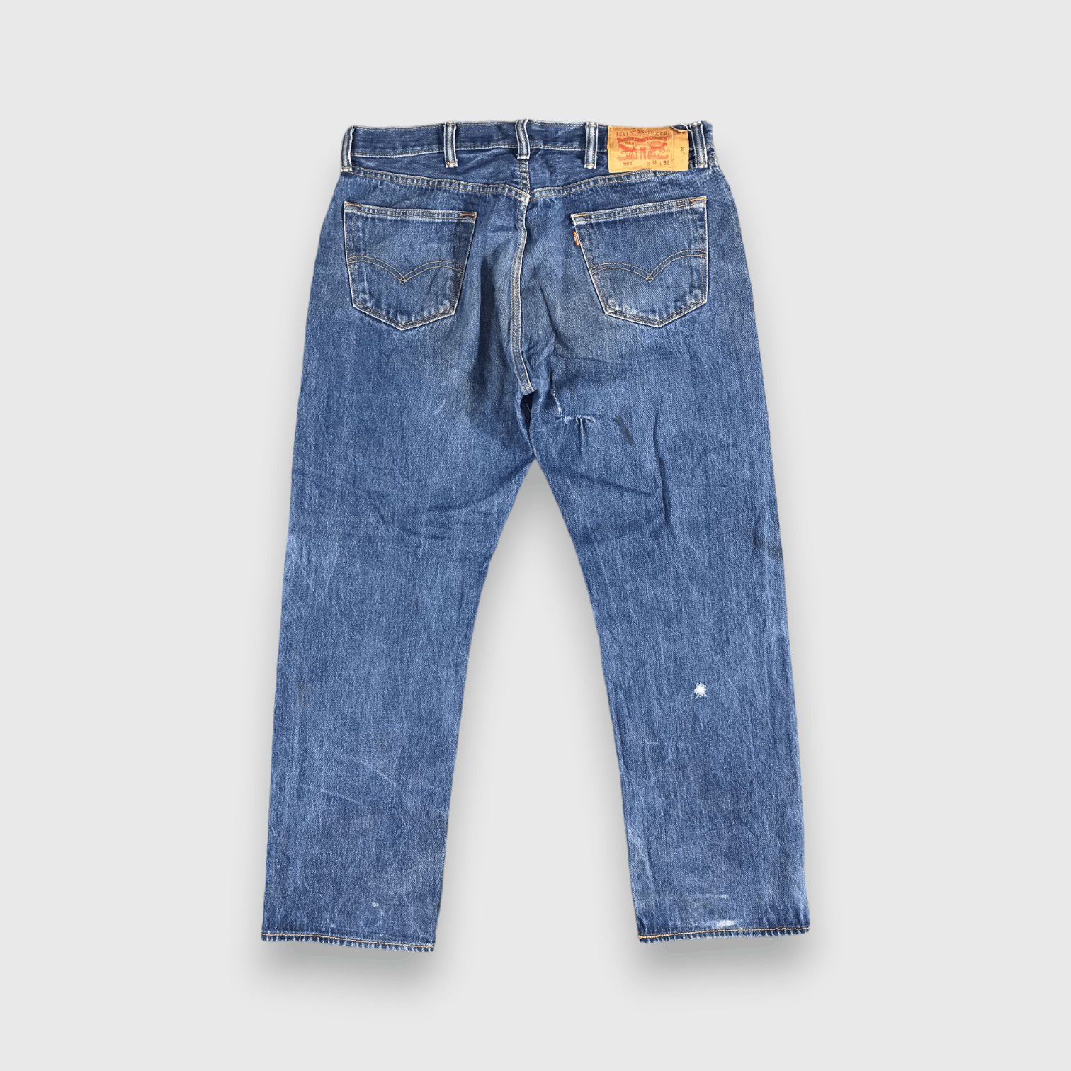Levi's Vintage Blue Wash Levis 501 Jeans-J2417 Size US 35 - 2 Thumbnail