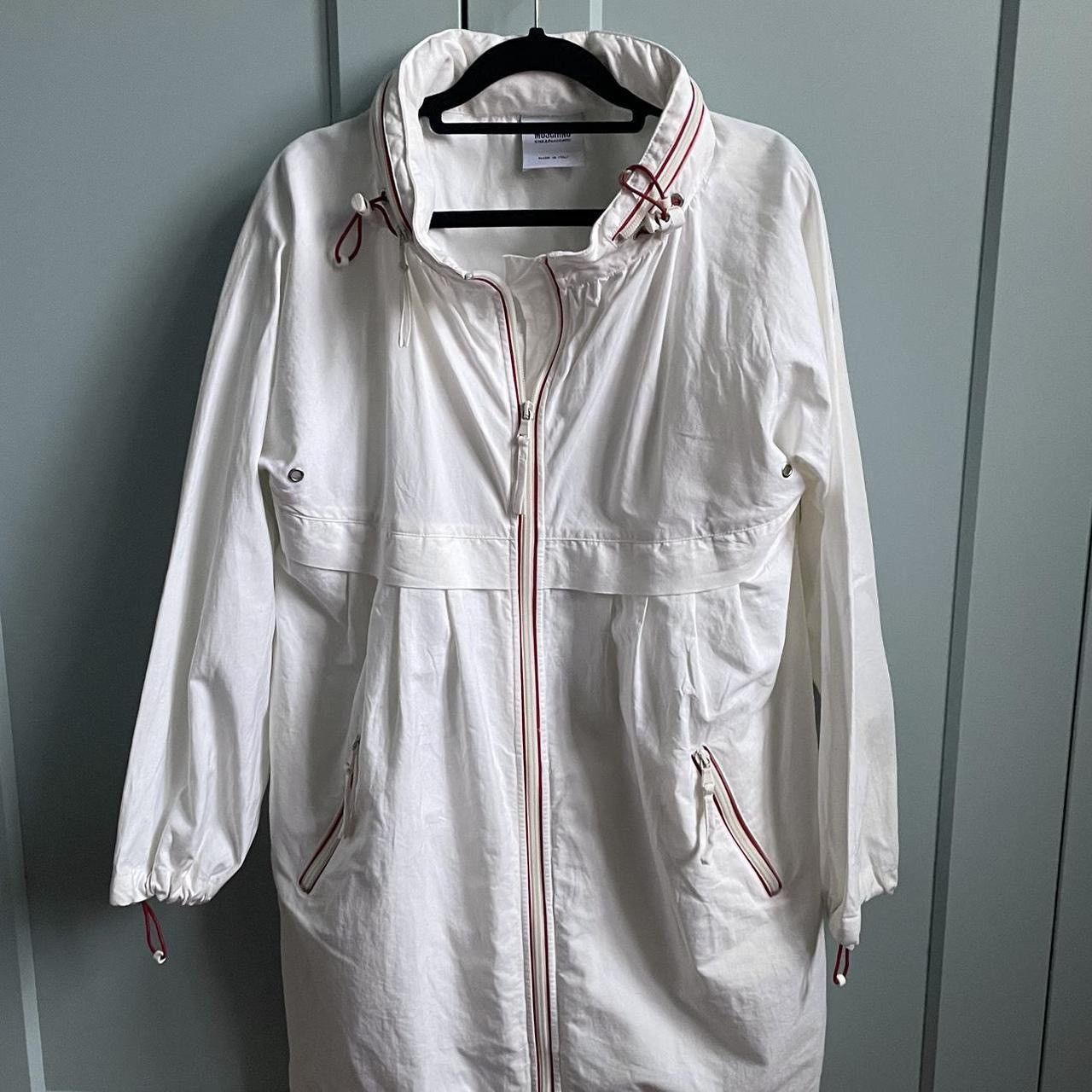 Vintage Moschino Silk Blend Windbreaker Jacket