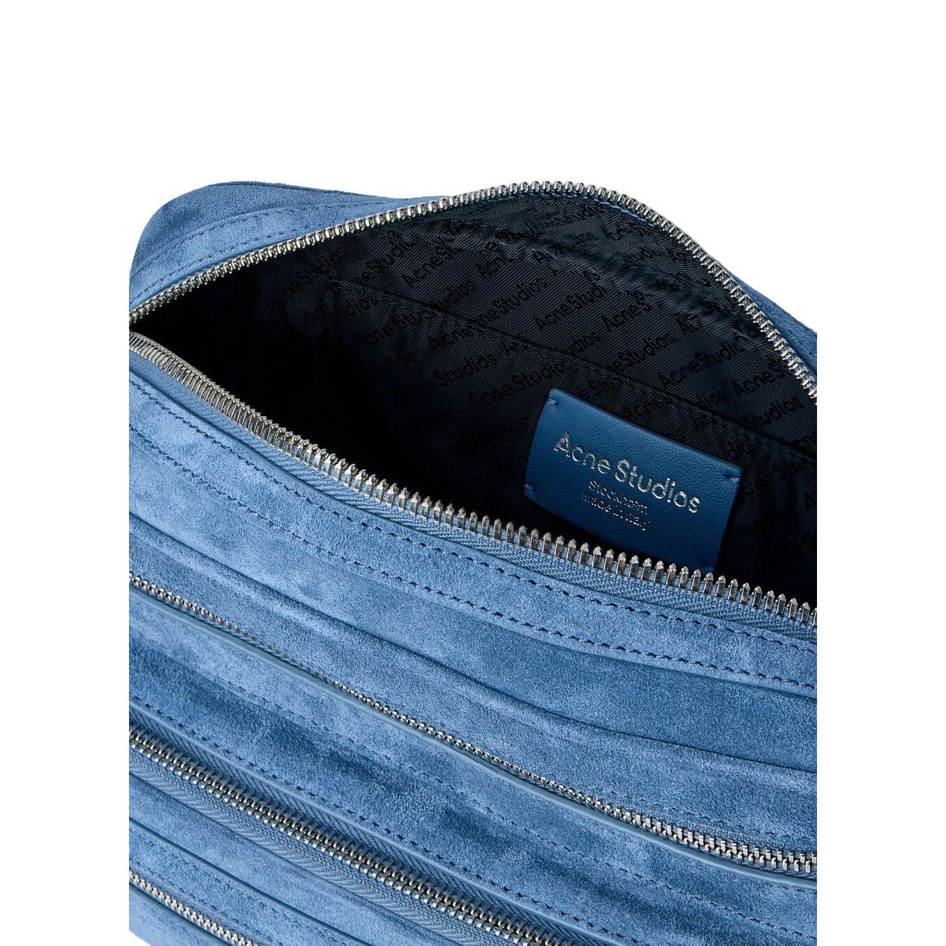 Acne Studios ACNE STUDIOS Camero Party Blue Suede Shoulder Bag New & Auth Size ONE SIZE - 4 Thumbnail