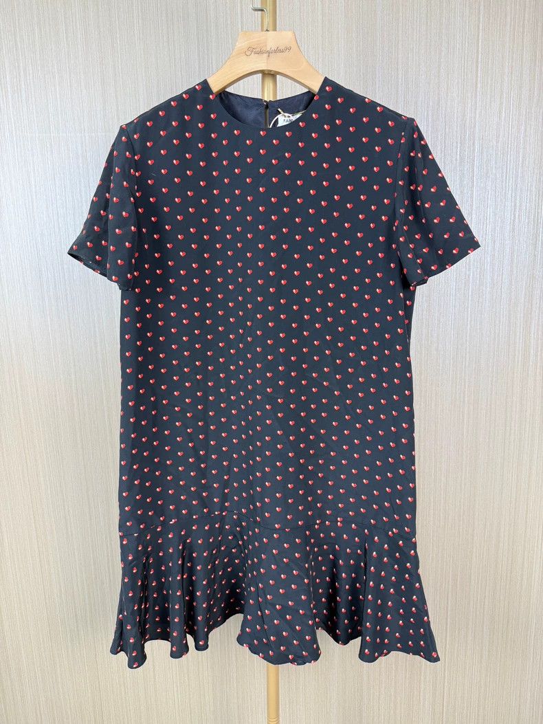 Saint Laurent Paris Saint Laurent Silk Short Sleeve Dress - dmc Size US M / EU 48-50 / 2 - 1 Thumbnail