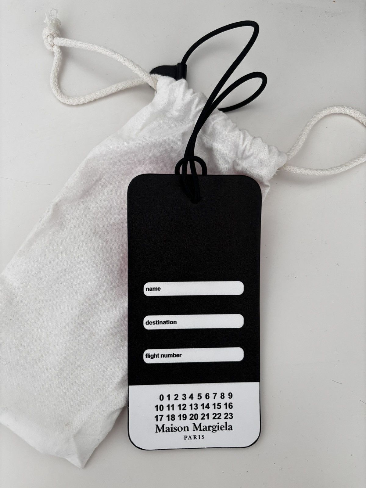 Maison Margiela Maison Margiela 1st Class Leather Bag tag Size ONE SIZE - 3 Thumbnail