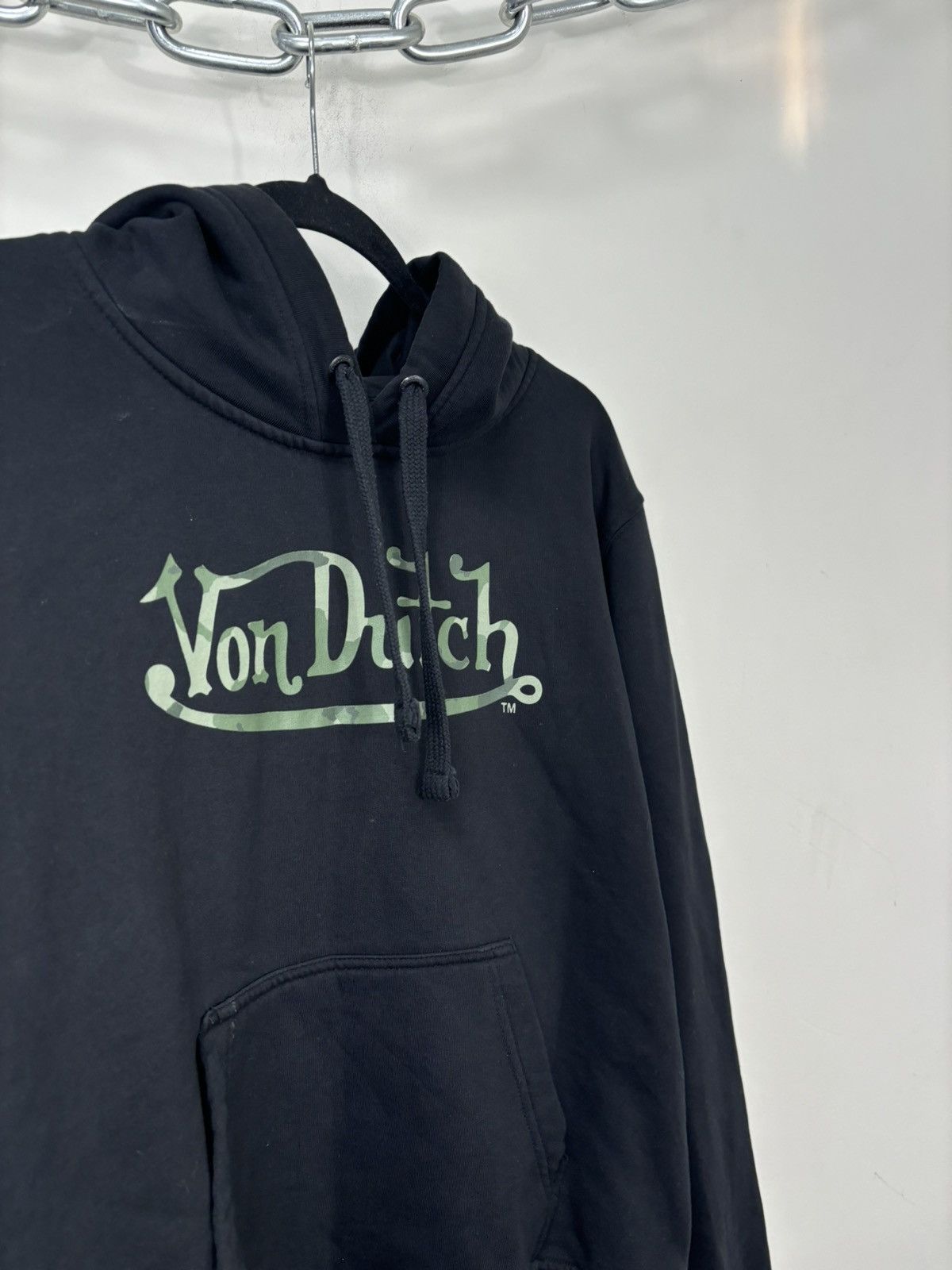 Vintage Von Dutch Big Logo Y2K Black Hype Hoodie Size US S / EU 44-46 / 1 - 4 Thumbnail