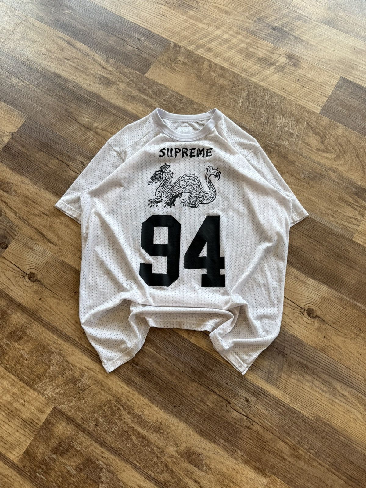 Supreme Supreme Spiderweb Football Jersey | Grailed