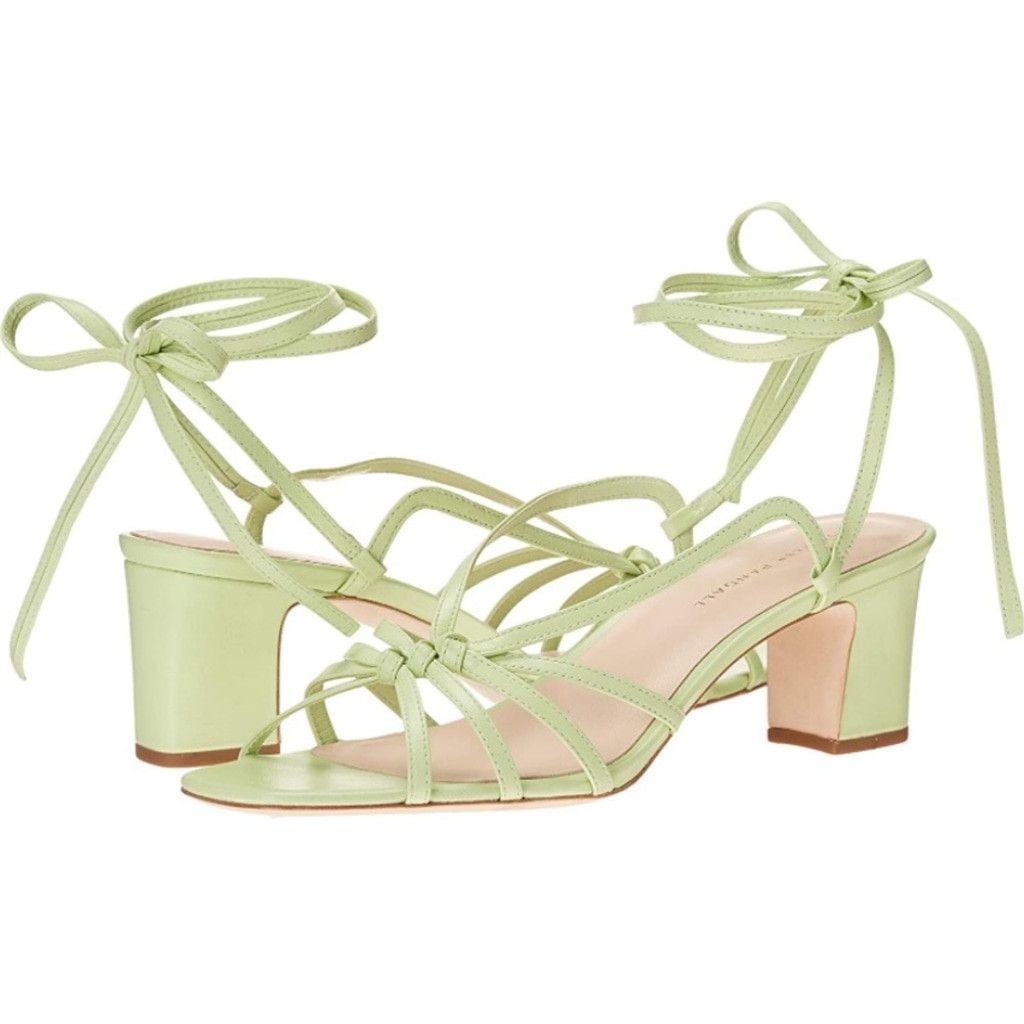 Loeffler Randall Loeffler Randall Libby Knotted Wrap Heel Sandals Size US 7.5 / IT 37.5 - 2 Thumbnail