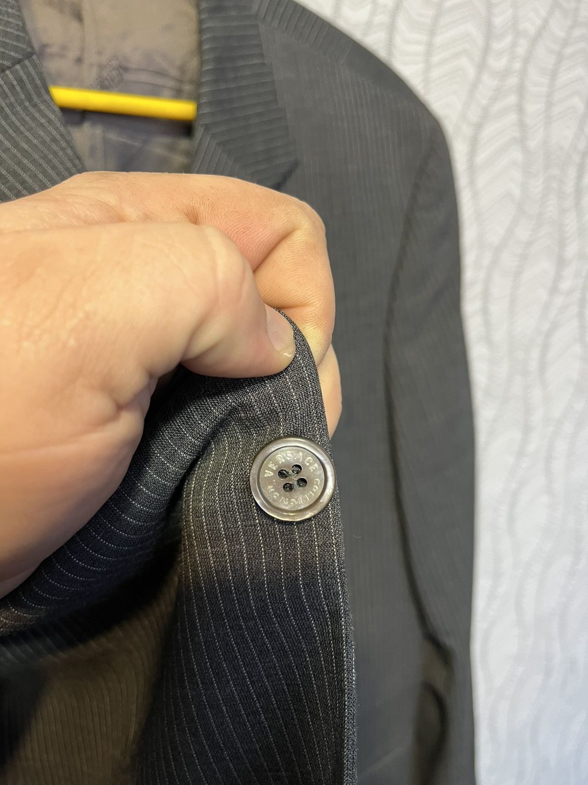 Versace Versace Collection Wool Grey Suit Set Blazer Trousers Size50 Size 42R - 14 Thumbnail