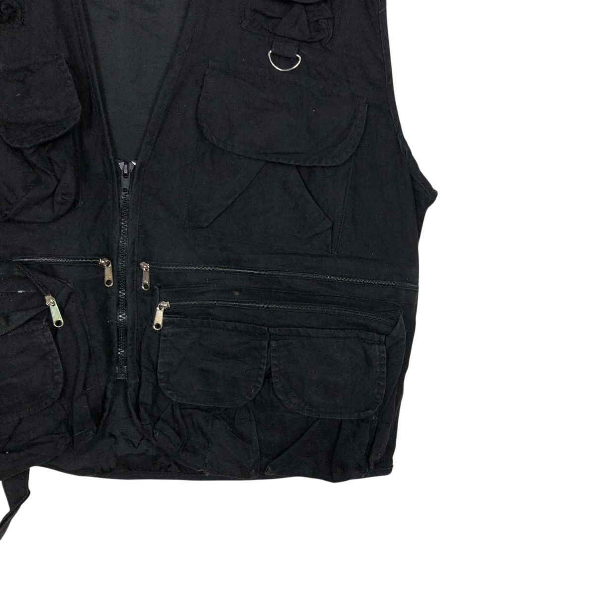 Vintage 🔥VINTAGE UTILITY CARGO VEST JACKET BIKER TRIUMPH Size US M / EU 48-50 / 2 - 7 Thumbnail