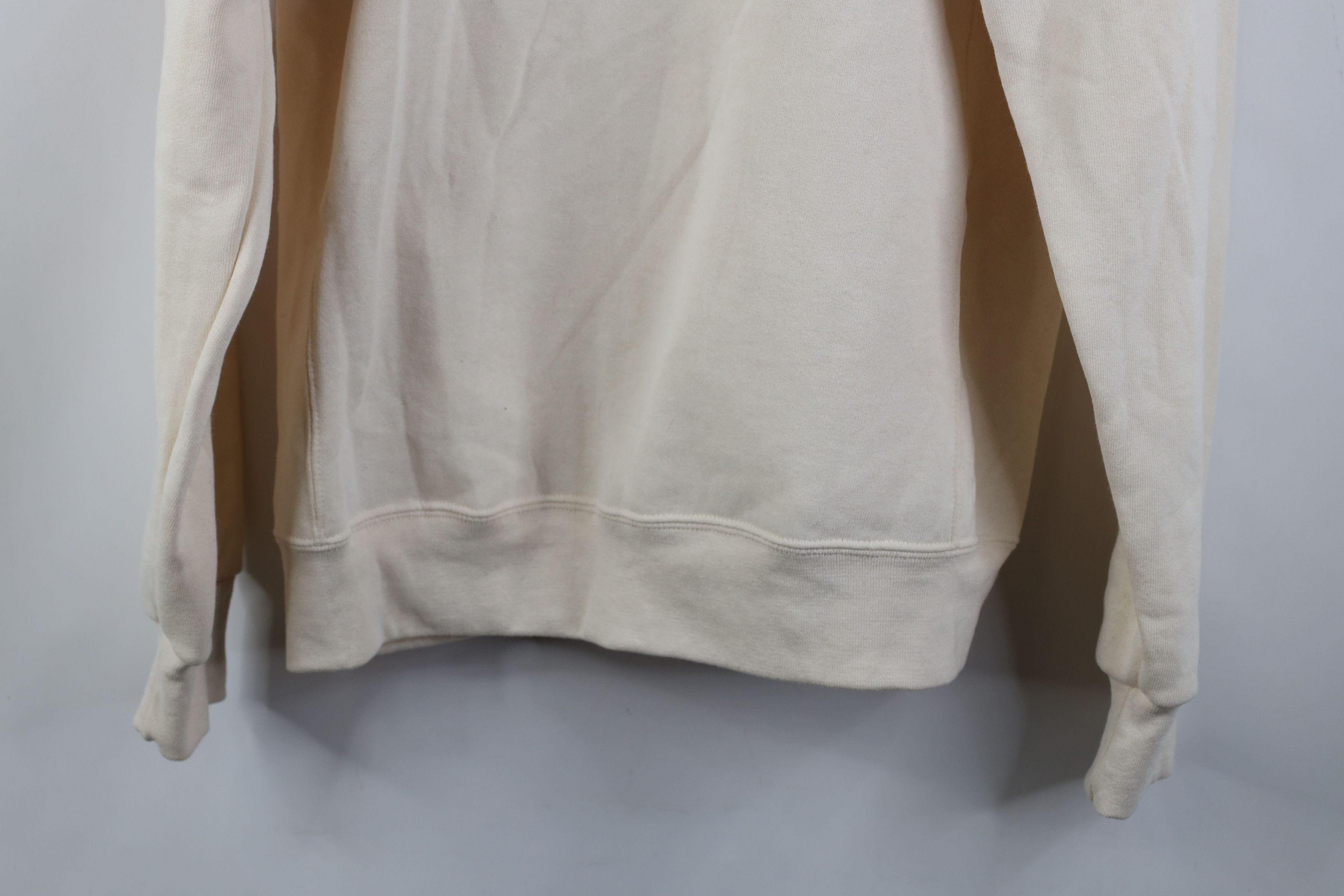Russell Athletic Vintage 90s Y2K Russell Athletic Hoodie Sweatshirt Cream Size US M / EU 48-50 / 2 - 13 Thumbnail