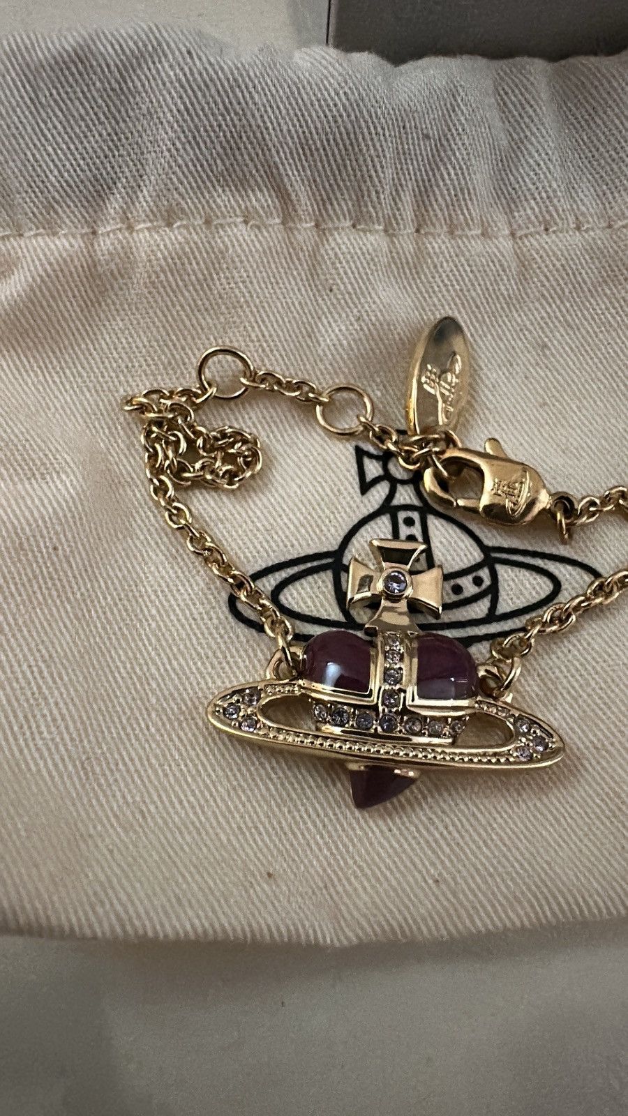 Vivienne Westwood Vivienne Westwood Heart Bracelet Size ONE SIZE - 3 Thumbnail
