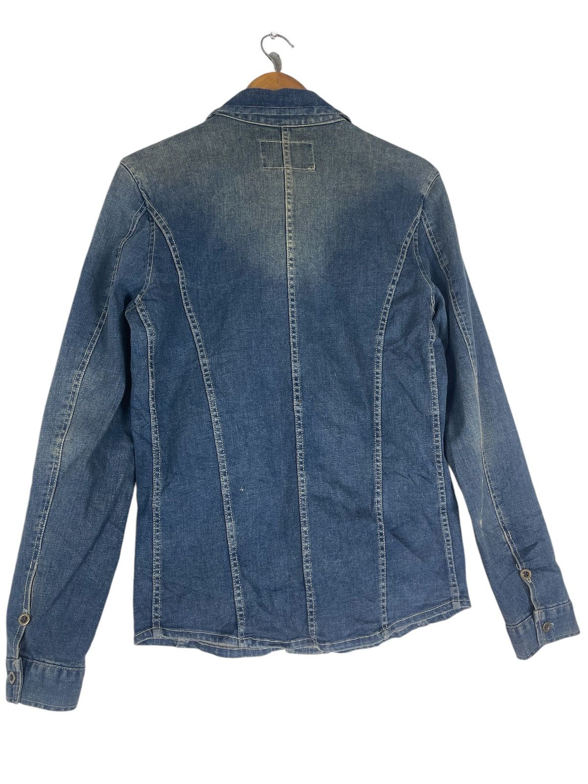 Japanese Brand CALL&RESPONSE DENIM JACKET Size US M / EU 48-50 / 2 - 10 Thumbnail